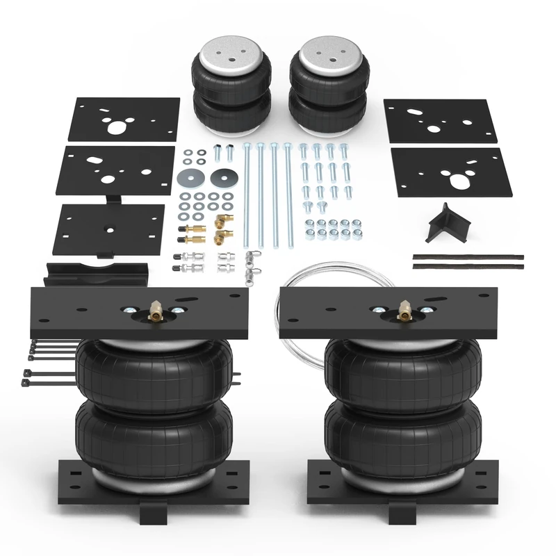 Air Bags Suspension Kit for 2014-2022 Ram 2WD/4WD, Dodge Ram 25002WD/4WD, 2023-2024 Ram, Dodge Ram 2500, 5000 Lbs of Load Leveling Capacity, Air Line, Mounting Bracket, Valve