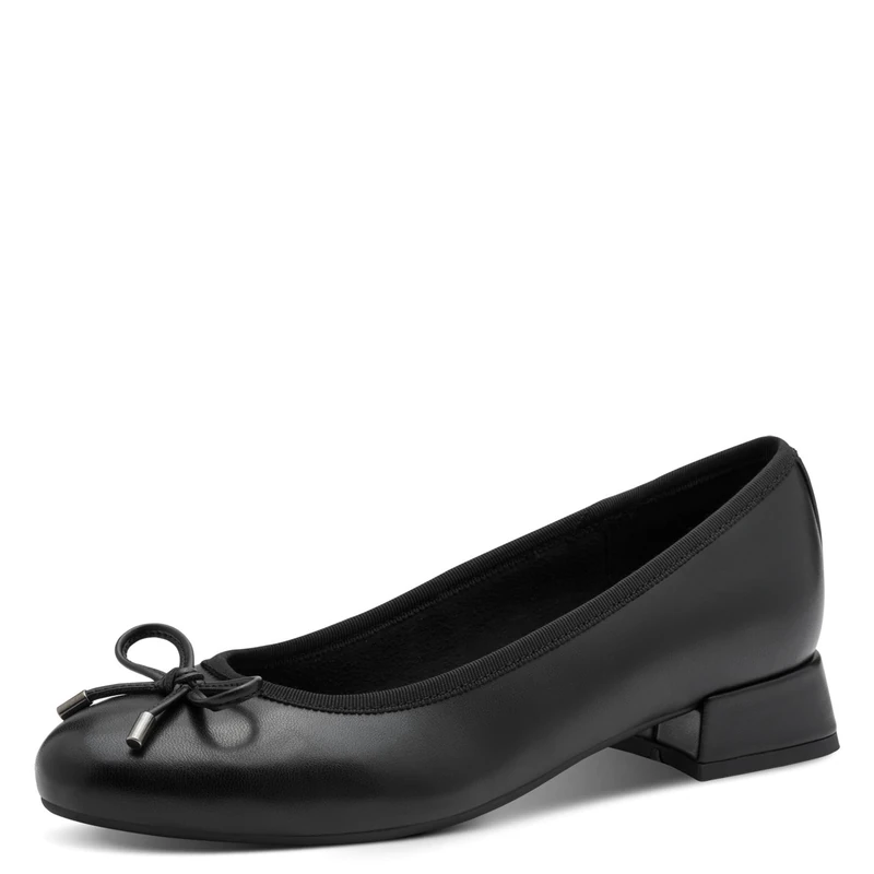 MARCO TOZZI Women's Court Shoes 2-22208-43, Black, 7 UK