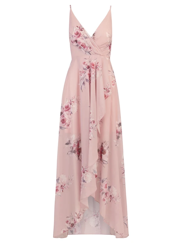 APART Fashion Women's Apart Abendkleid aus Hochwertigem Polyester Casual Night Out Dress, Rose, 14