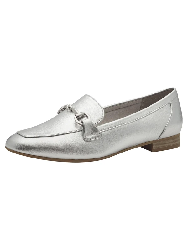MARCO TOZZI Women's 2-24213-41 Slippers, Silver, 37 EU, Silver, 5 UK
