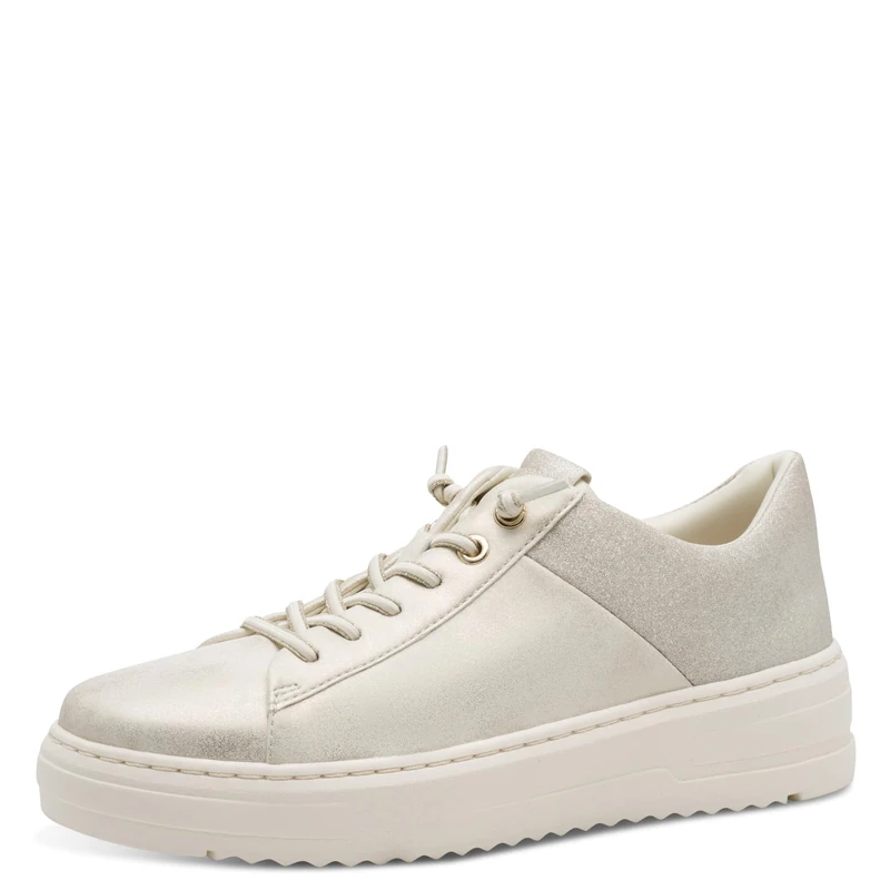 MARCO TOZZI Women's 2-23784-44 Sneaker, Dune Met Comb, 5 UK