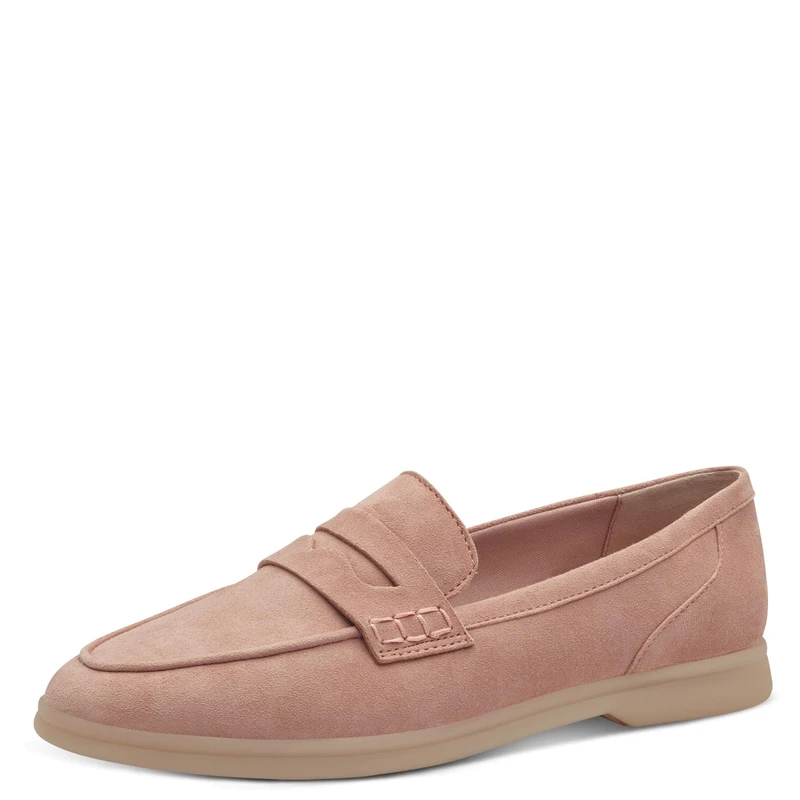 MARCO TOZZI Women's Elegant Leather Slippers, Nude, 5 UK