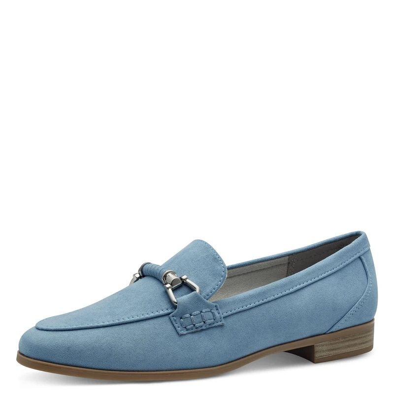 MARCO TOZZI Women's Elegant Block Heel Slippers, Sky, 8.5 UK - Image 1