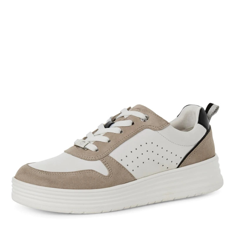 MARCO TOZZI Women's 2-23700-44 Trainers, White, 39 EU, White, 7 UK