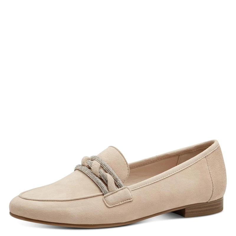 MARCO TOZZI Women's 2-24241-44 Loafer, Dune, 7.5 UK