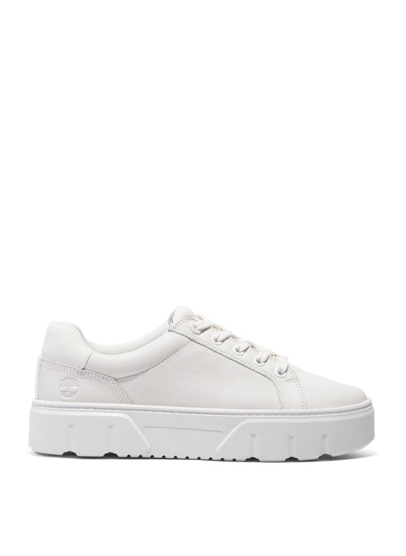 Timberland Women's Laurel Court Low Lace-up Trainers, WHI Full Grain, 38 EU Weit