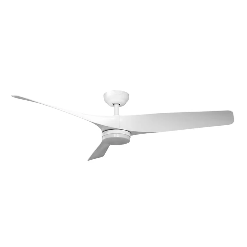 Eden pulse White fan 22W 2180 lm, 3 blades, integrated LED, 3 temperatures, 35/45x132x132 cm - Image 1