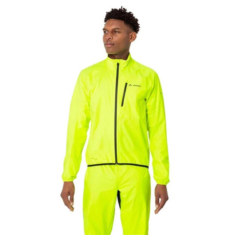 VAUDE Men's Drop Jacket Iii, Neon Yellow Plain, XXX-Large