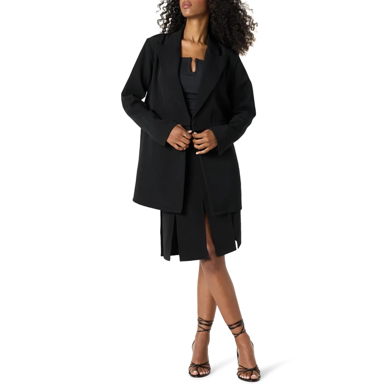 The Drop Women’s Convertible Blazer, Black, M - Image 1