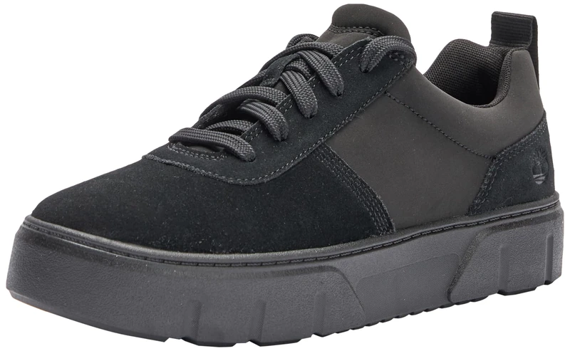 Timberland Women's Laurel Court Trainers, Black Suede, 38.5 EU Weit