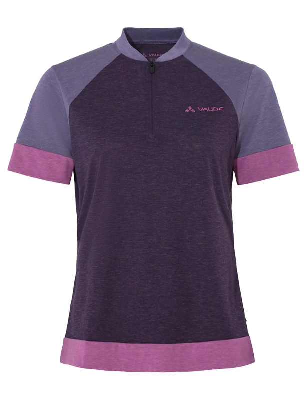 VAUDE Women's Altissimo Q-Zip Shirt T, Aubergine, 38