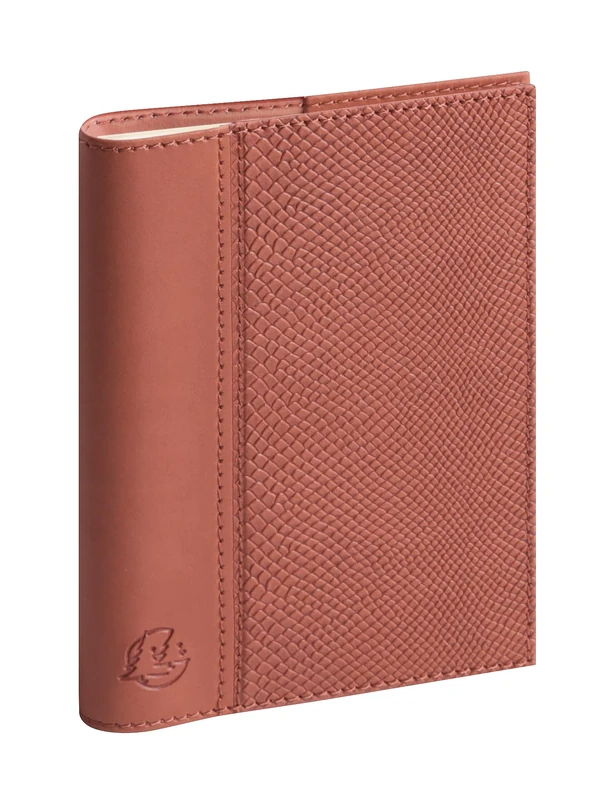 Exacompta - 137649E - Eurotime 13S Spiral Duo Kaa Weekly Pocket Diary - 9 x 13 cm - January to December 2025 - Terracotta