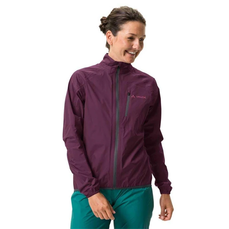 VAUDE Women's Drop Jacket III, Lightweight Rain Jacket, Waterproof and Feather-light, Ceplex Active Technology, Breathable and Compact Packable, Environmentally Friendly with Eco Finish, Reflective