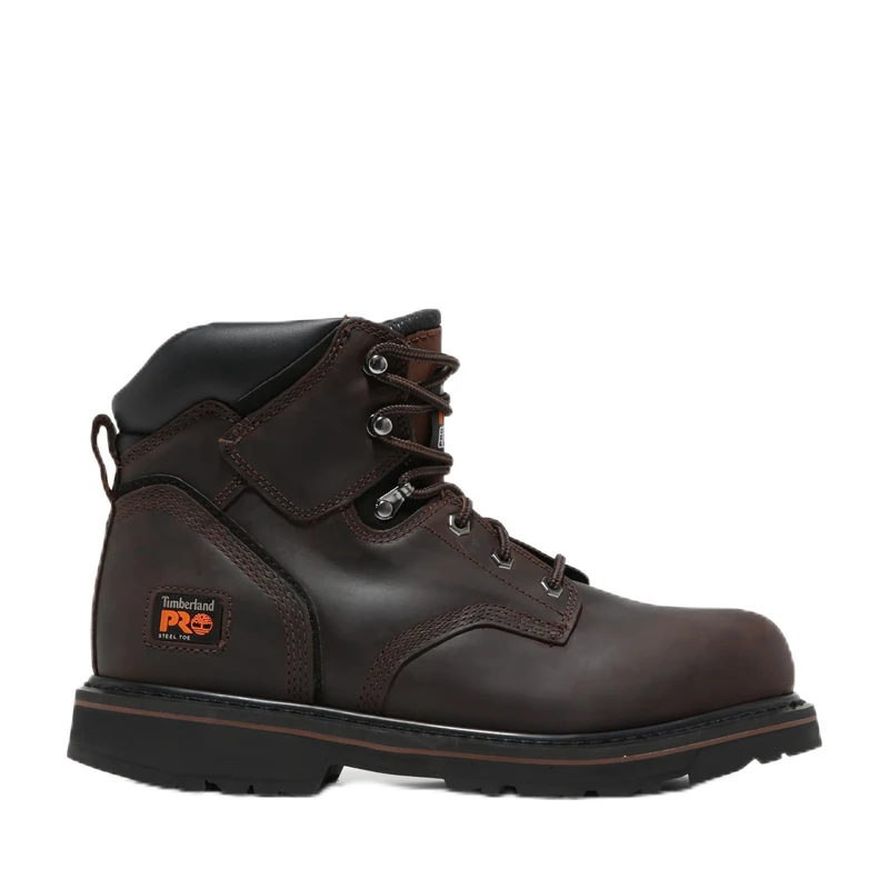 Timberland Men's 6 in Pit Boss ST SP SBP Construction Boots, Brown, 9 UK