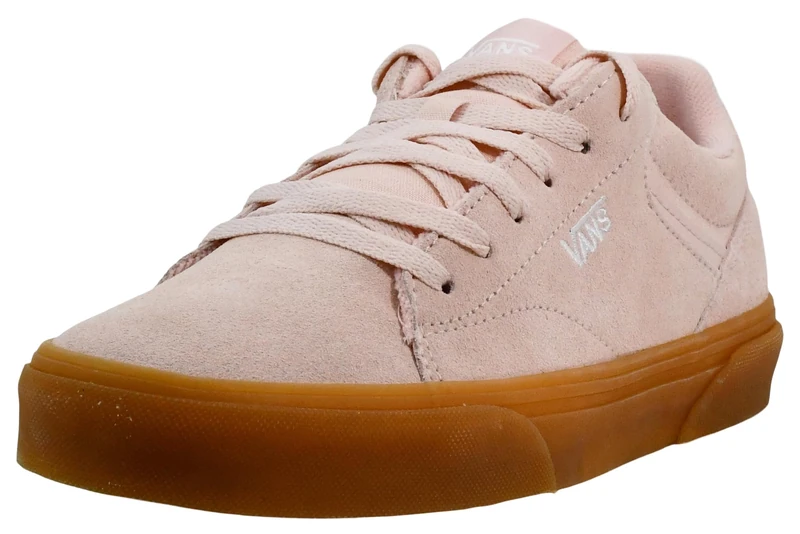 Vans Womens's Seldan Sneaker, Translucent Gum Peach Blush, 7 UK