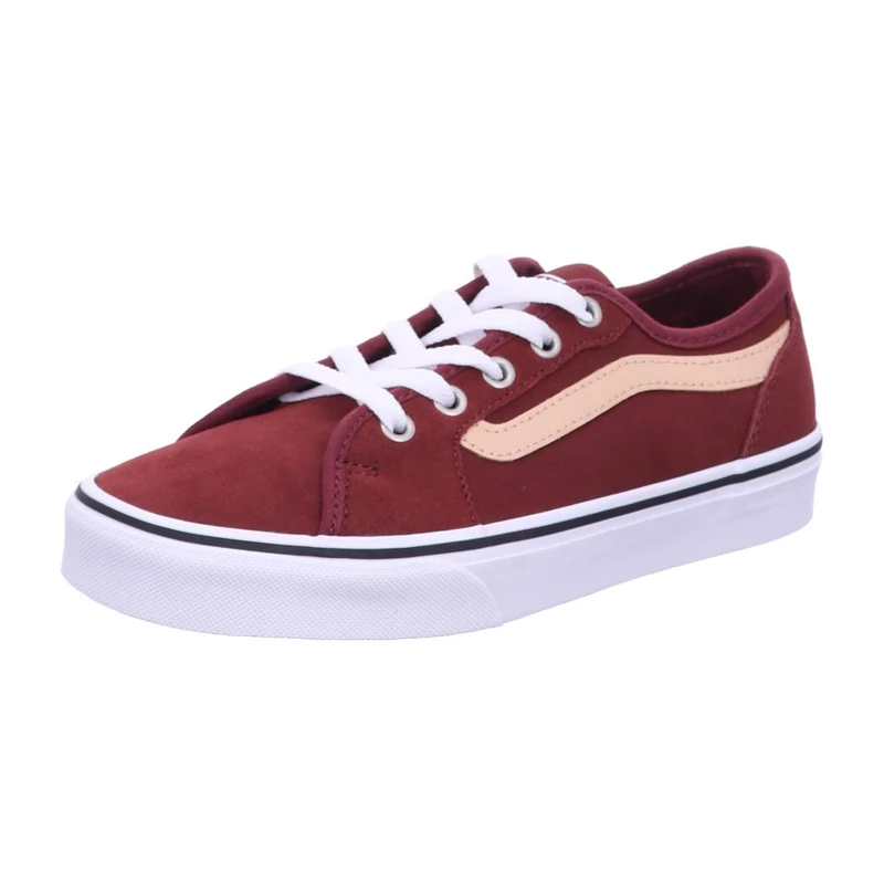 Vans Womens's Filmore Decon Sneaker, Metallic sidestripe Brown, 4 UK