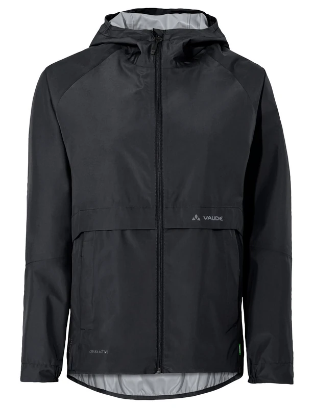 VAUDE Women's Loamer Rain Jacket, Black, 38