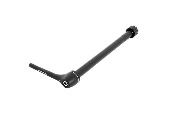 Massi Rear Axle.12X177MM TP=1.5MM (C/Nut), Unisex Adult, Black, One Size