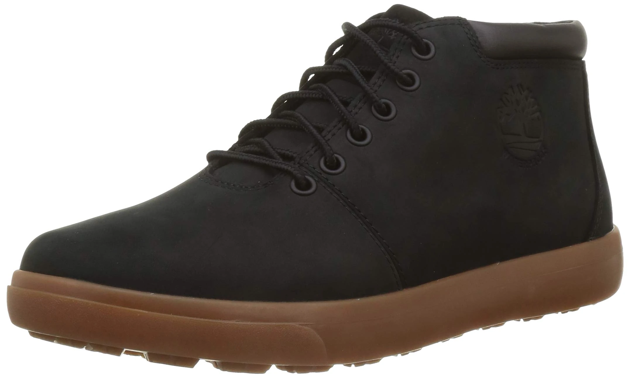 Timberland Men's Ashwood Park Wp Leather Chukka Sneaker, Black, 9.5 UK