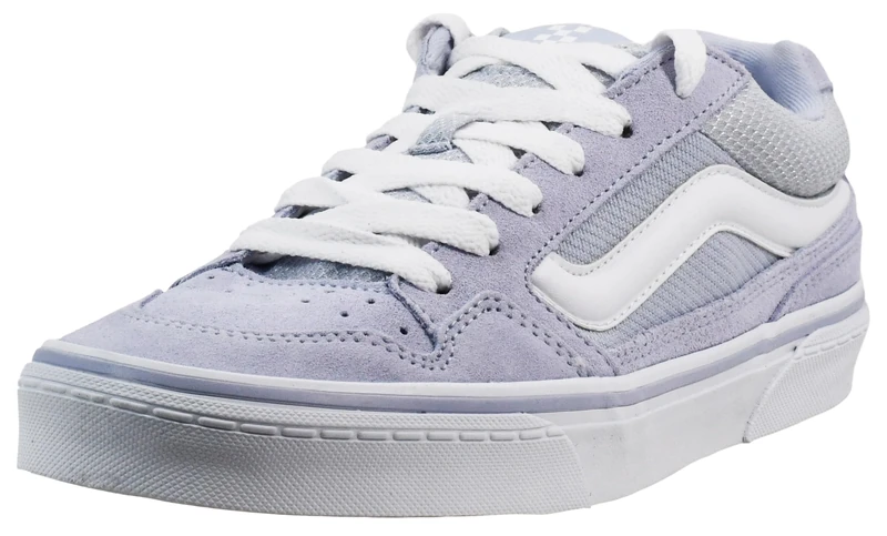 Vans Womens's Caldrone Sneaker, Suede/mesh lt Blue, 4 UK