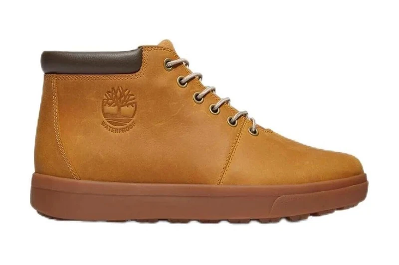 Timberland Men's Ashwood Park Sneaker, Wheat, 8.5 UK