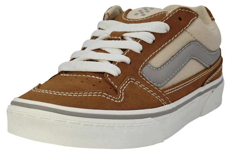 Vans Womens's Caldrone Sneaker, Outdoor Brown Sugar/Marshmallow, 5 UK