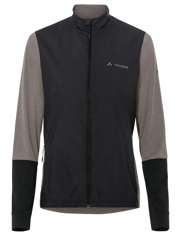 VAUDE Women's Qimsa Mid Jacket T-Shirt, Black, 44 (EU)