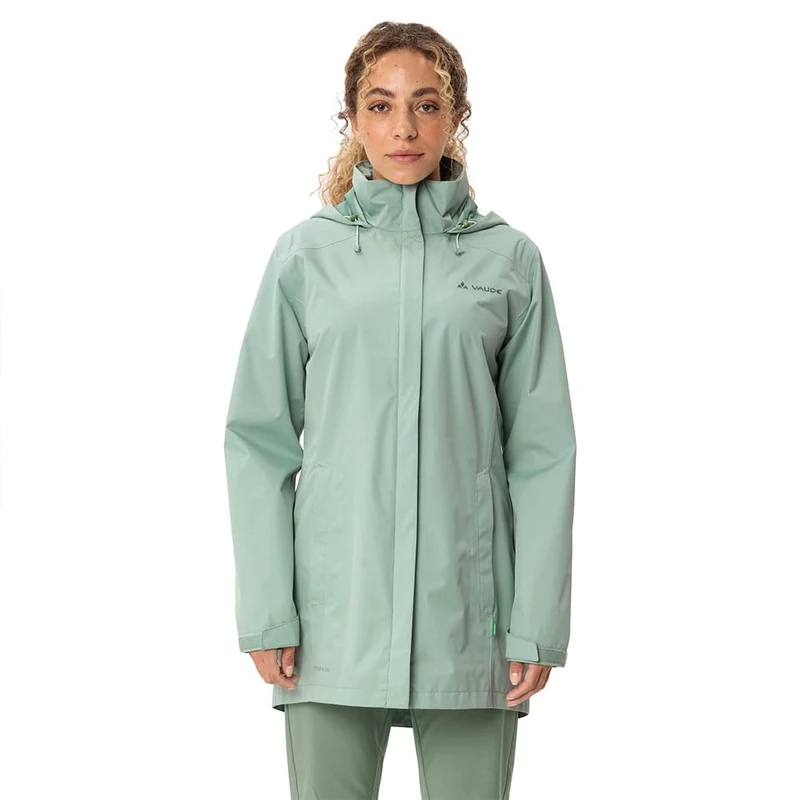 VAUDE Women's Escape Parka Jacket, Dusty Fern, 34 (EU)
