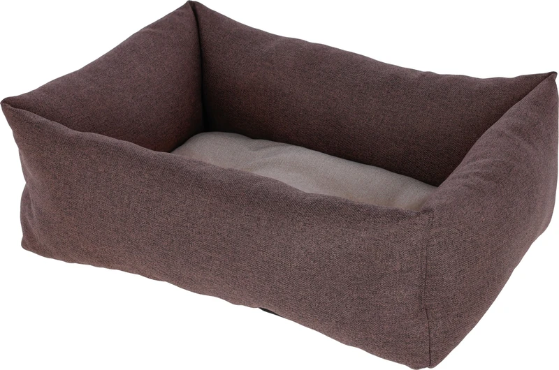 Kerbl Pet Ely Cuddly Bed, Brown/Beige, 60 x 70 cm