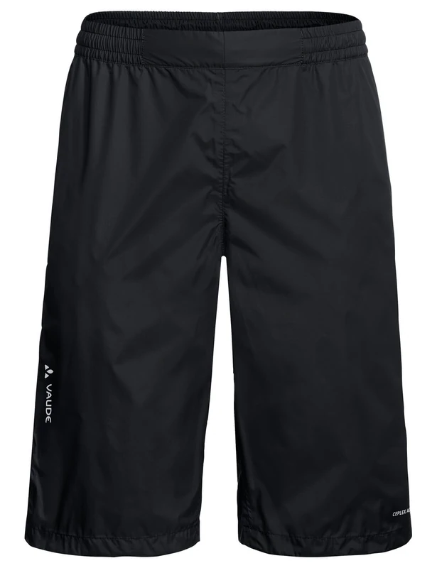 VAUDE Men's Drop Shorts, Plain Black, XXL