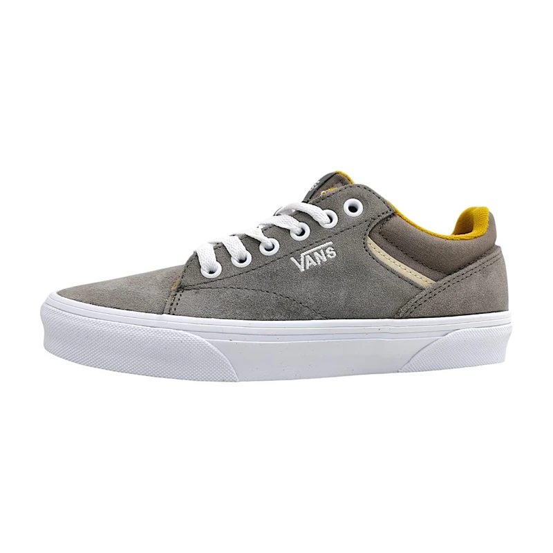 Vans Womens's Seldan Sneaker, Retro pop Gray/crème Brulee, 4 UK