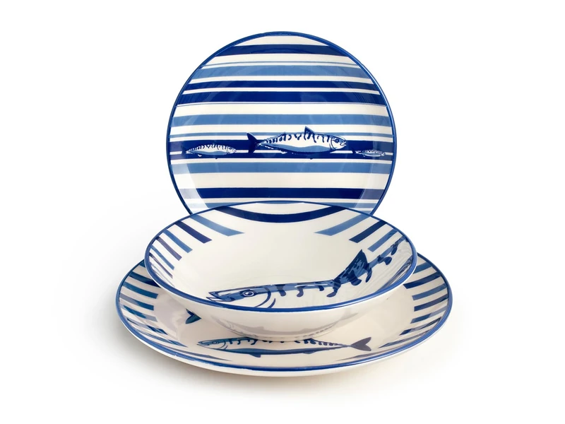 H&h 18-Piece Tableware Set