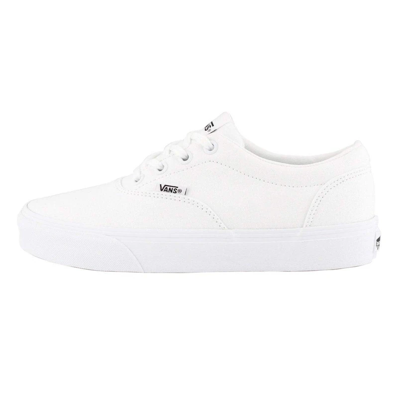 Vans Womens's Doheny Sneaker, (Triple White) White, 2.5 UK