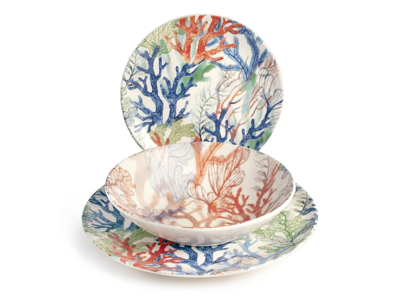 H&h Mayabay 18-Piece Tableware Set