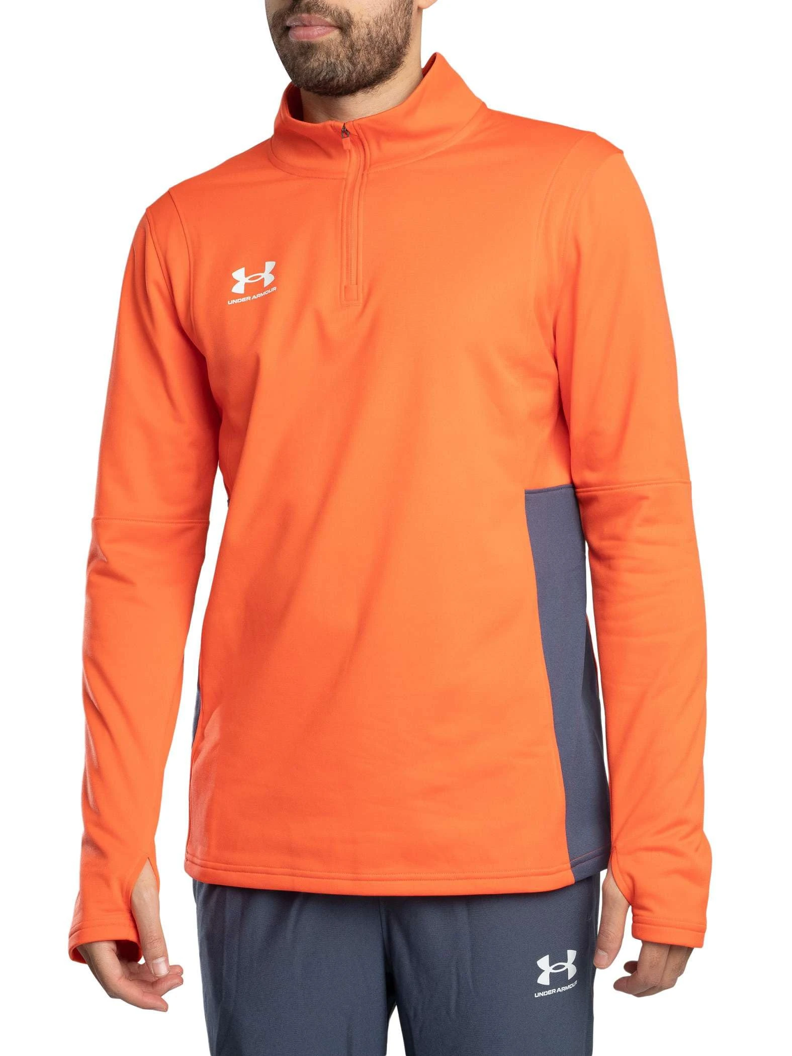 Under Armour Men's Challenger Midlayer, Tracksuit Top for Sports, Gym, and Training Sessions, Fast-Drying Men's Quarter-Zip Gym Top