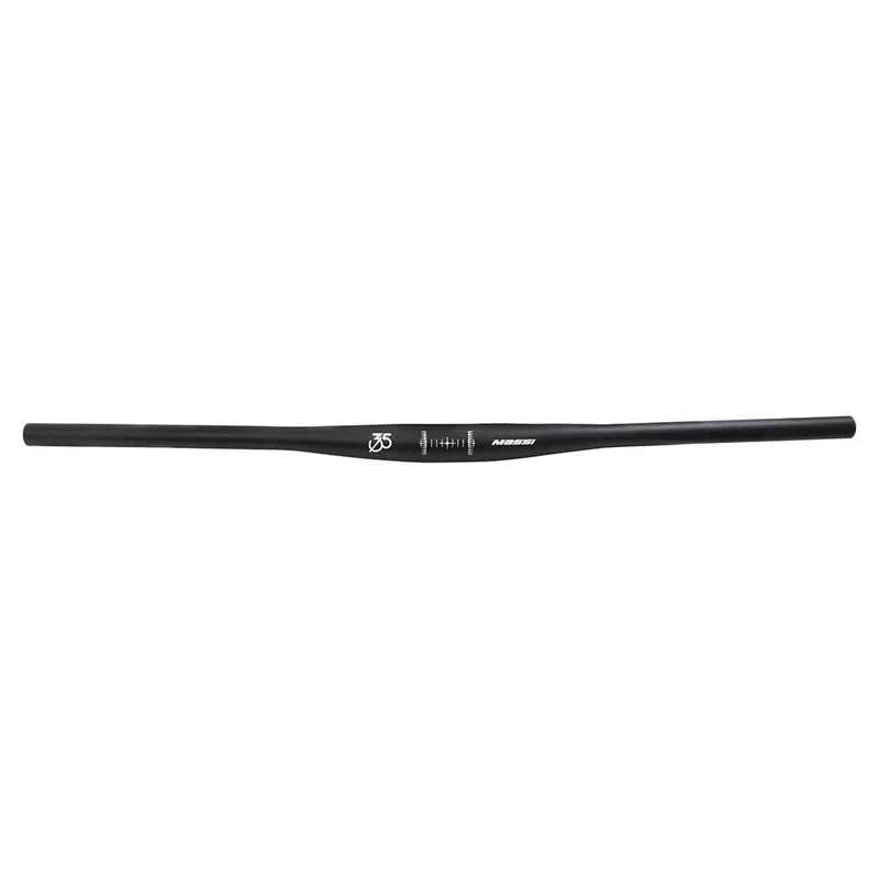 Massi Black Handlebar MHB-210 Flat 35X780MM, Unisex Adult, One Size
