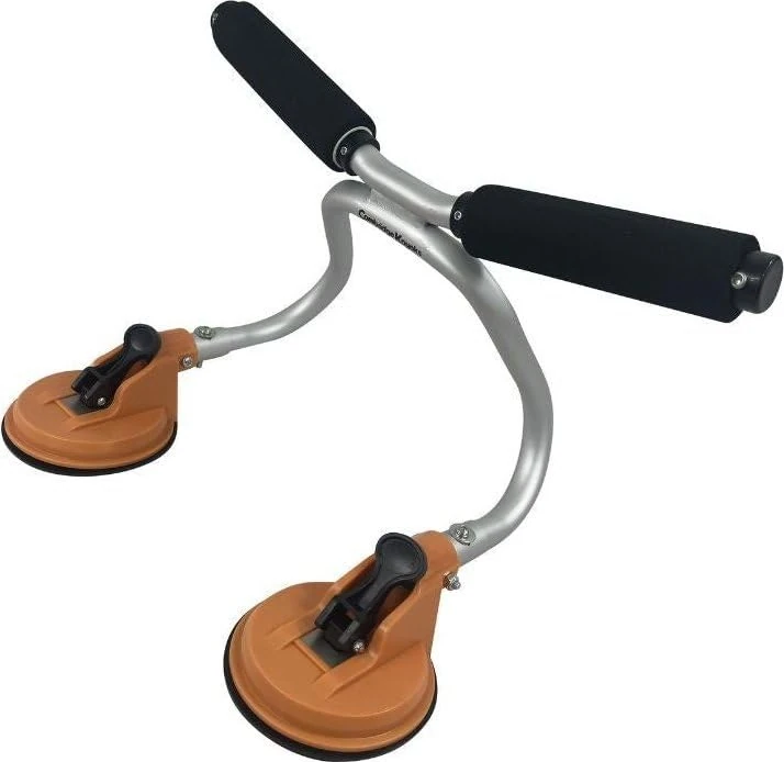 Kayak Roller Assist Bar, Suction Pads, Roof or Rear Windscreen Mounting