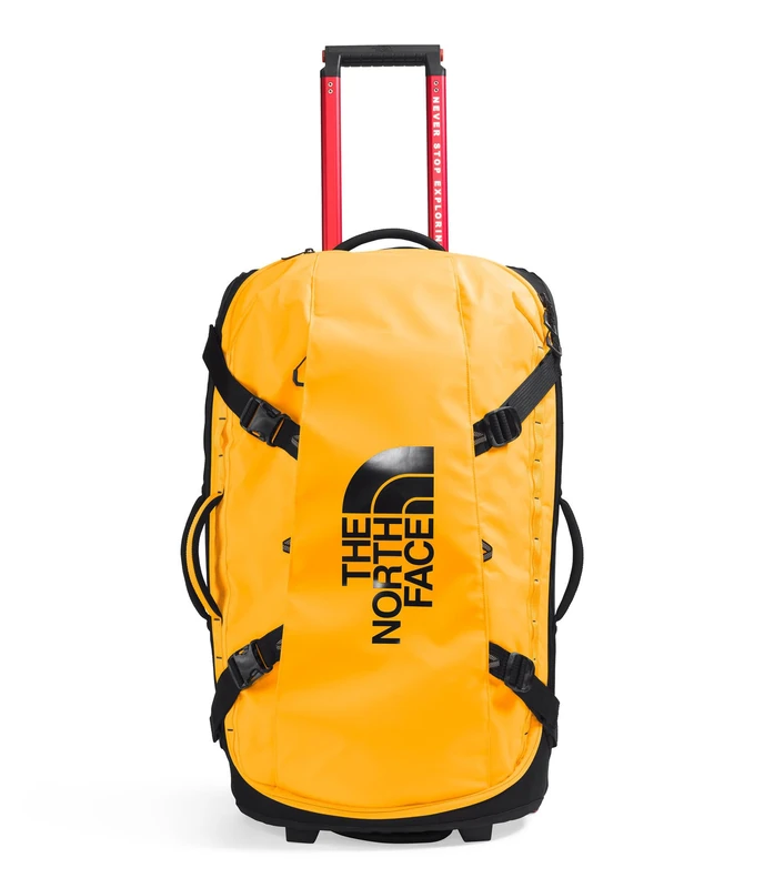 The North Face Unisex Base Camp Rolling Thunder 95L Luggage-Suitcase, Summit Gold/TNF Black/N