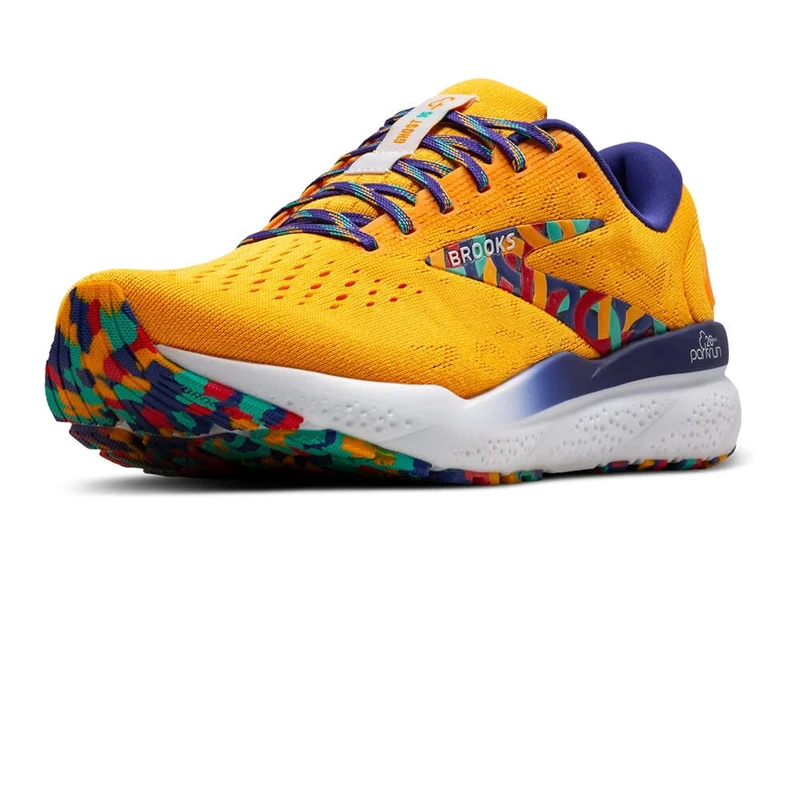 Brooks Ghost 16 Women's Running Shoes - Apricot/Blue/Aqua UK 3.5