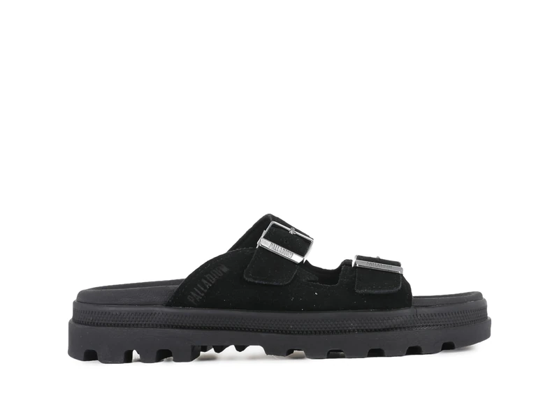 Palladium Unisex's Dunelite Sandal, Black, 4 UK