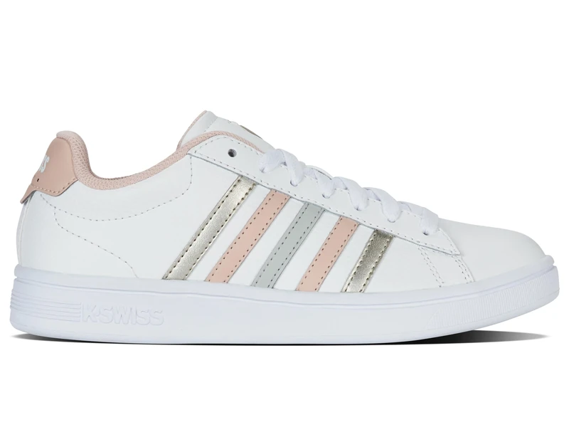 K-Swiss Women's Court Tiebreak II Trainers, Wht Cameo Rose Wht, 5.5 UK