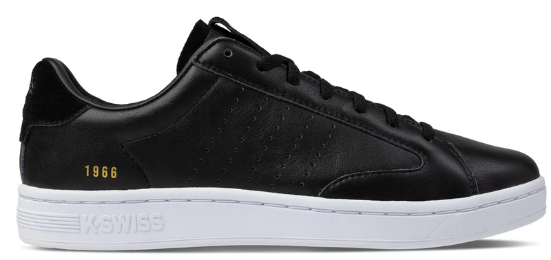 K-Swiss Men's Lozan Klub LTH Trainers, Black/White, 11 UK