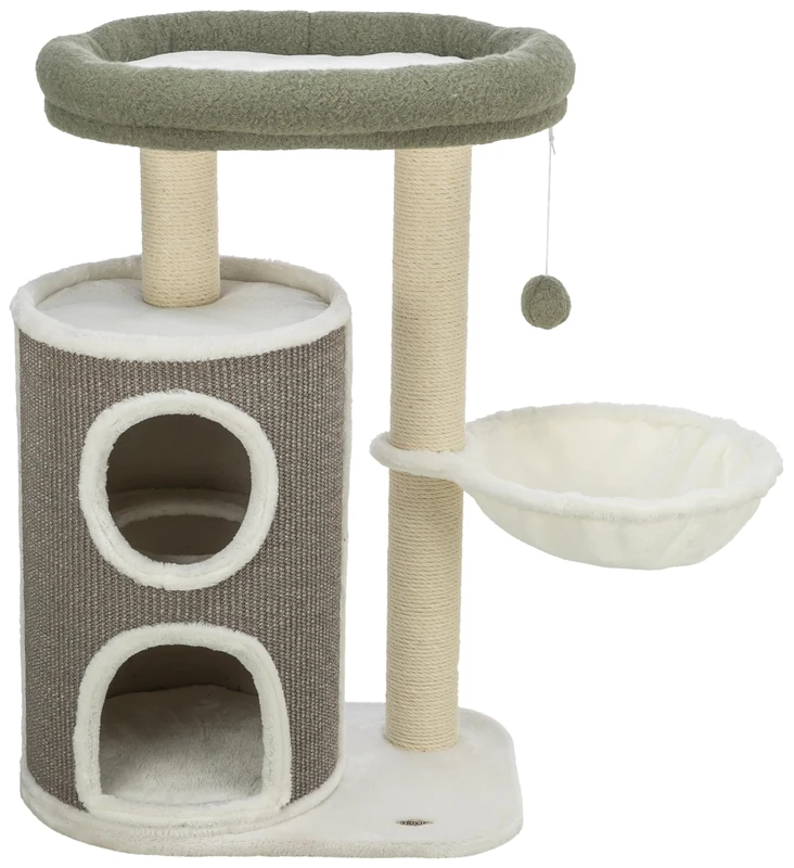 TRIXIE Dante 44468 Cat Scratching Post - 86 cm Multi-Tier Tree