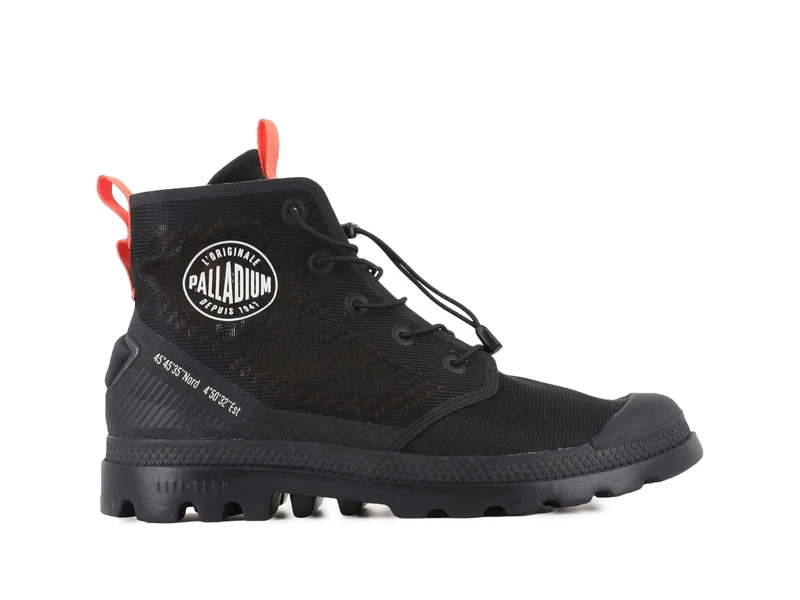 Palladium Unisex Pampa Ankle Boot, black, 7 UK