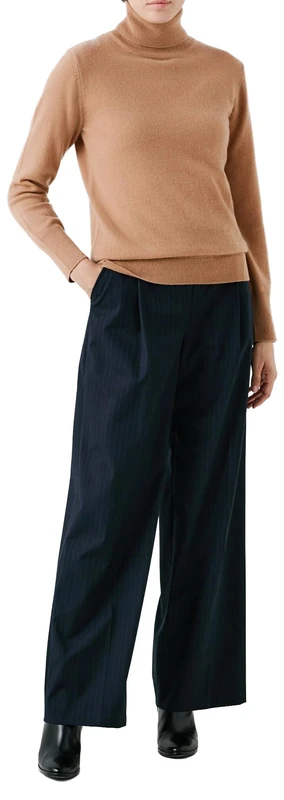 Caroll UJ015-DYLANB Women's Cashmere Jumper, Camel, UK 18-20