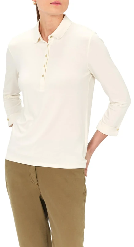 Caroll Long-Sleeved T-Shirts Ecru