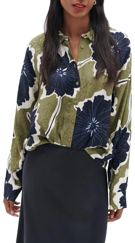 Caroll Skirt Navy - Image 1