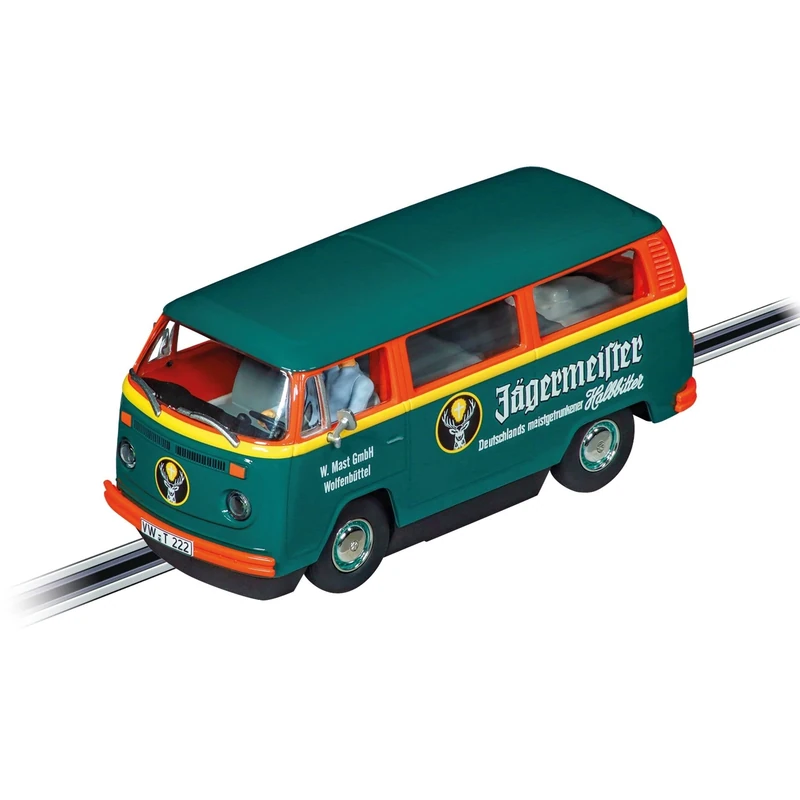 Carrera Digital 132 20032034, VW Bus T2b Jägermeister, 1:32, Scale Slot Car, With Working Front, Rear and Tail Lights, Suitable For Ages 8 Years+
