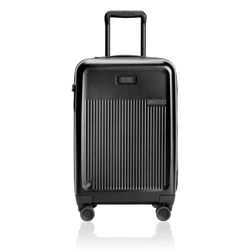 Briggs & Riley Sympatico Hardside Luggage, Black, 21" Global Carry-On, Sympatico Hardside Luggage