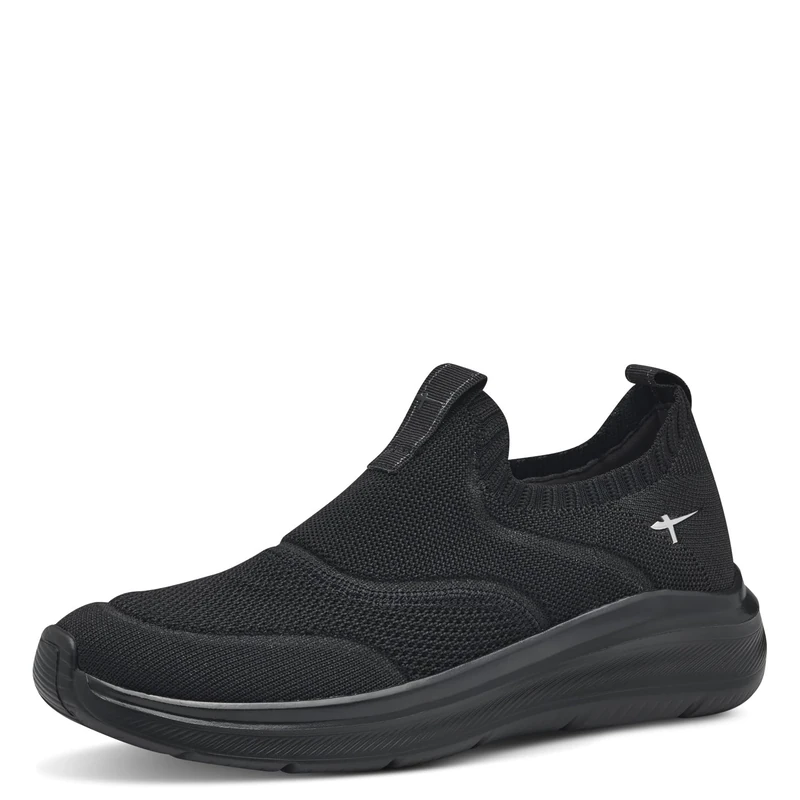 Tamaris Comfort Women’s VeganSlip-On Sneakers, Black, 7,5 UK